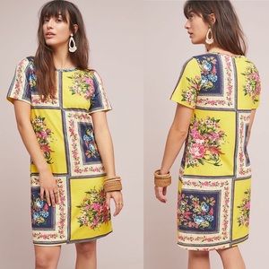 Farm Rio for Anthropologie Regal Floral Dress S